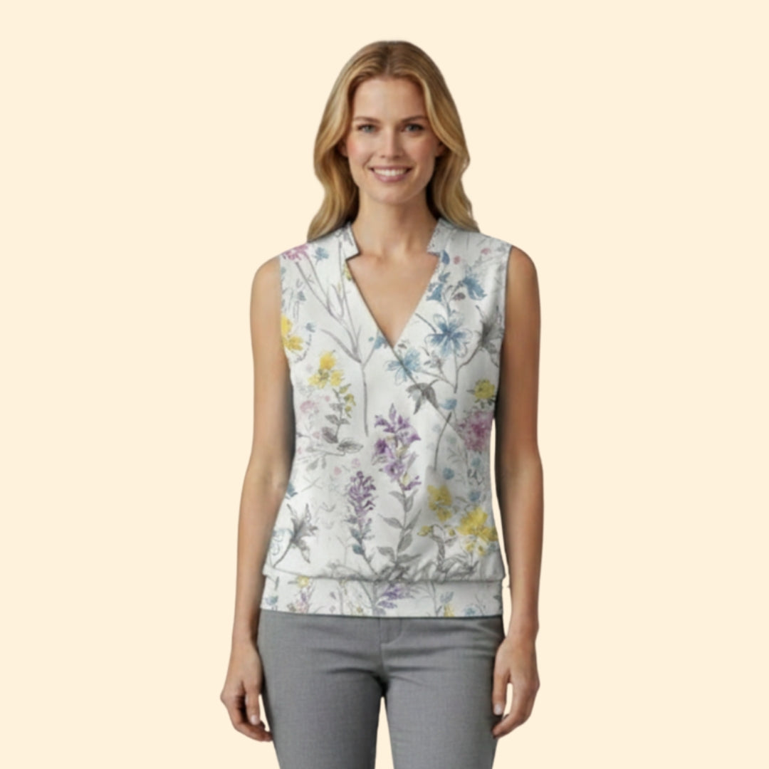Women's Elegant Wrap Top