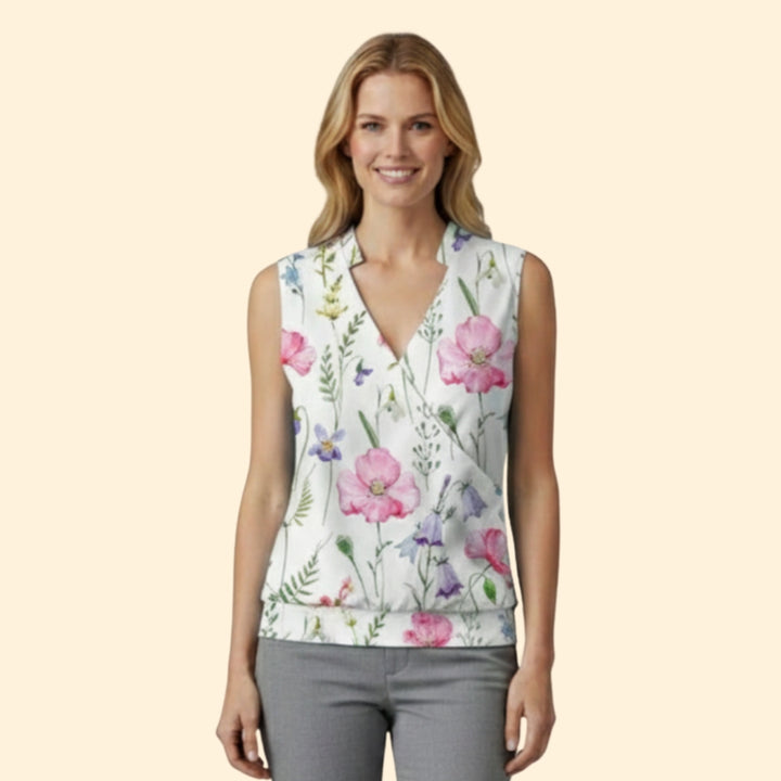 Women's Elegant Wrap Top