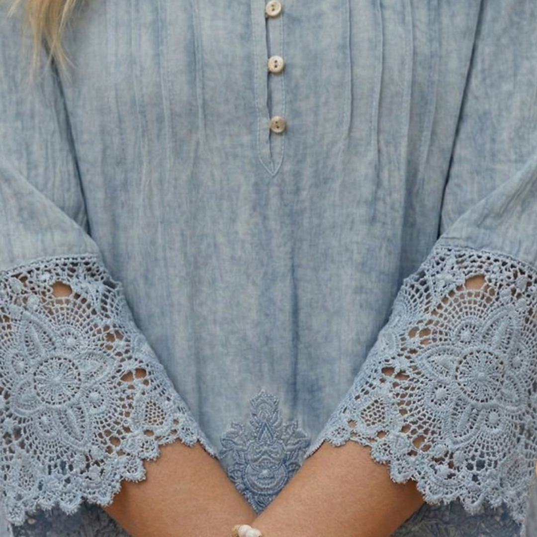 Women's Embroidered Lace Dress
