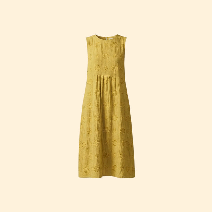 Women's Embroidered Sleeveless Dress