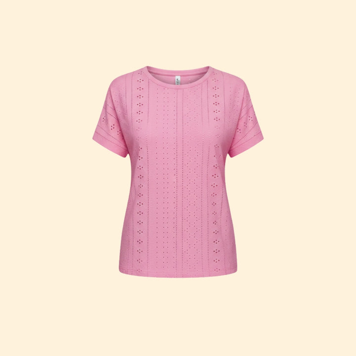 Women's Eyelet Detail T-Shirt