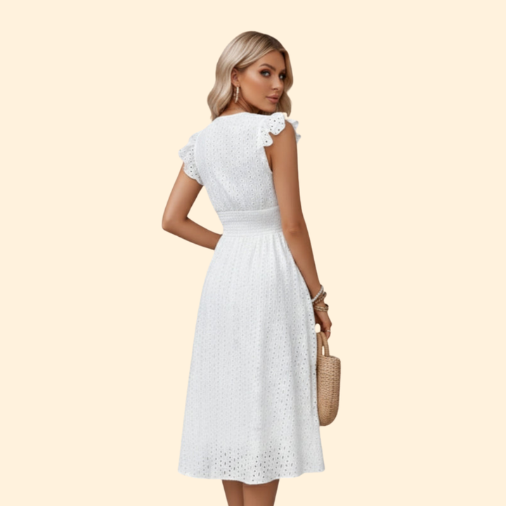 Women's Eyelet Summer Dress
