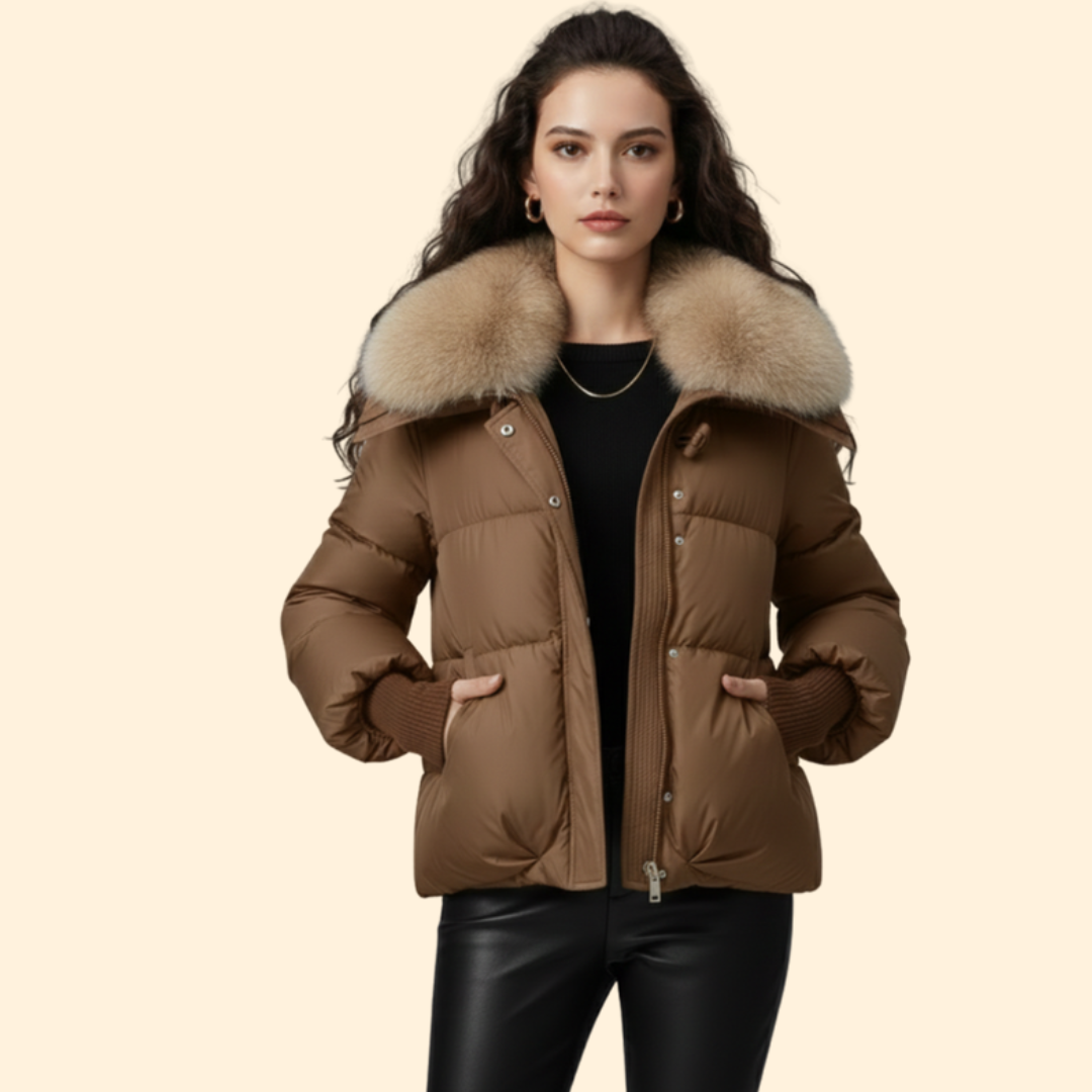 Women’s Faux Fur Puffer Jacket