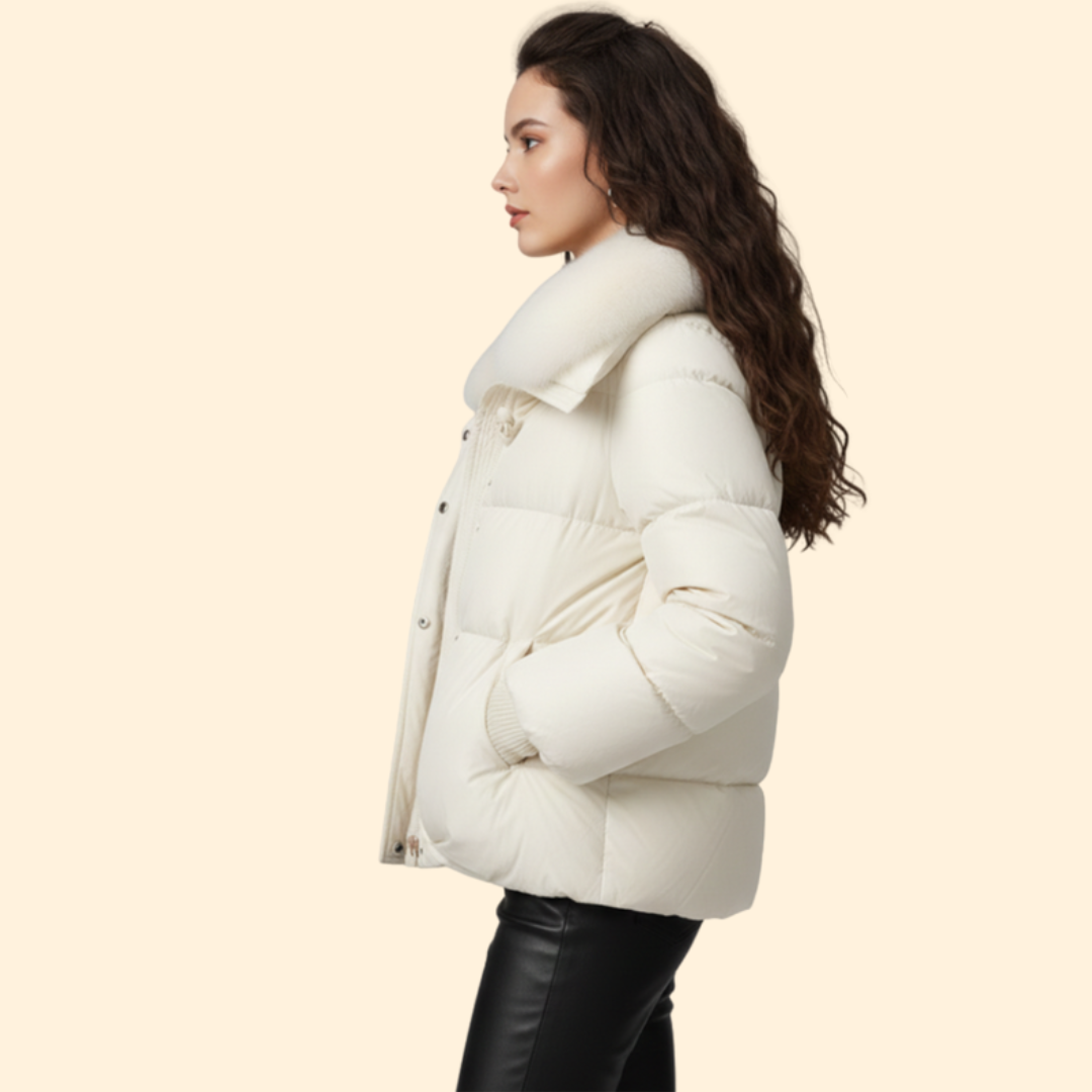 Women’s Faux Fur Puffer Jacket
