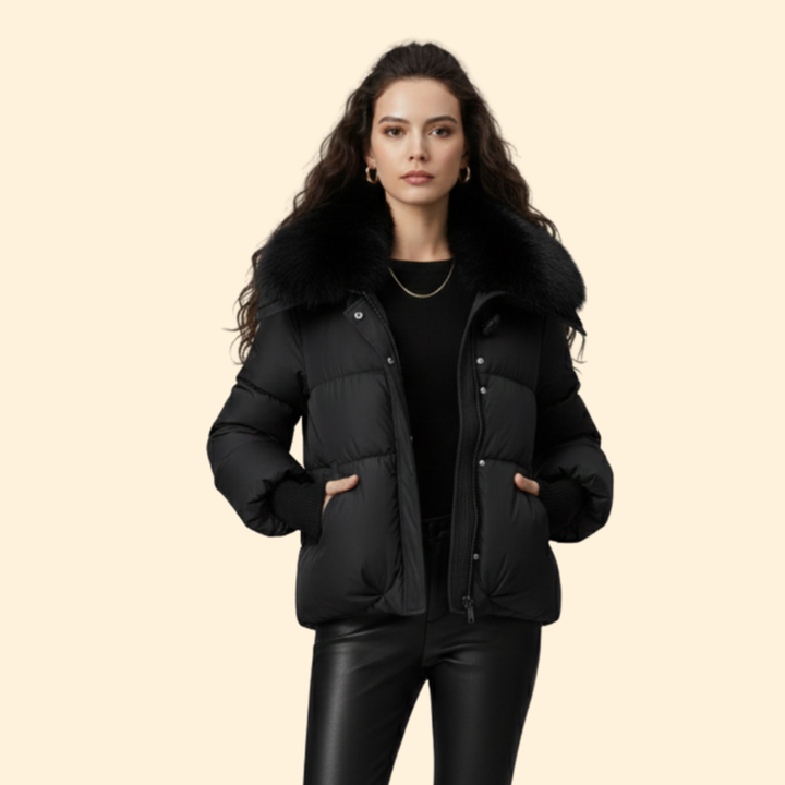 Women’s Faux Fur Puffer Jacket