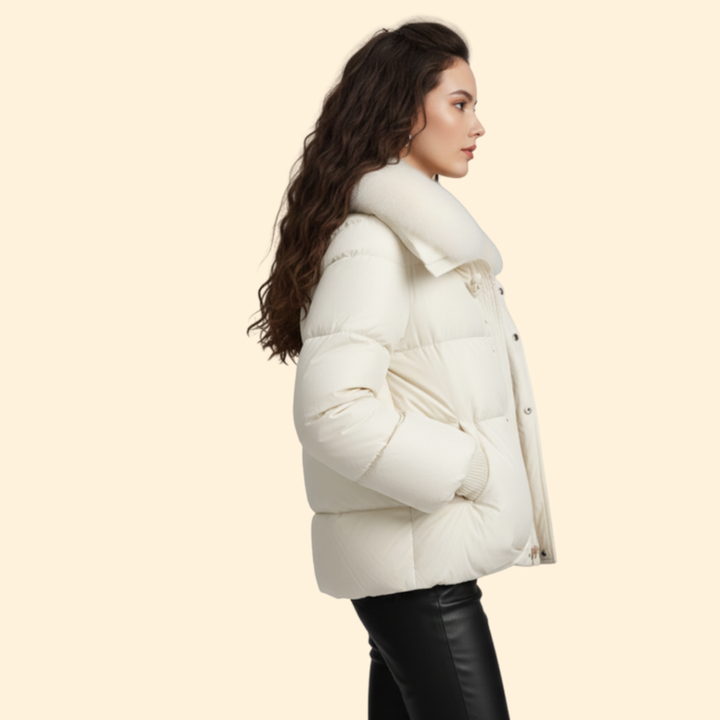 Women’s Faux Fur Puffer Jacket