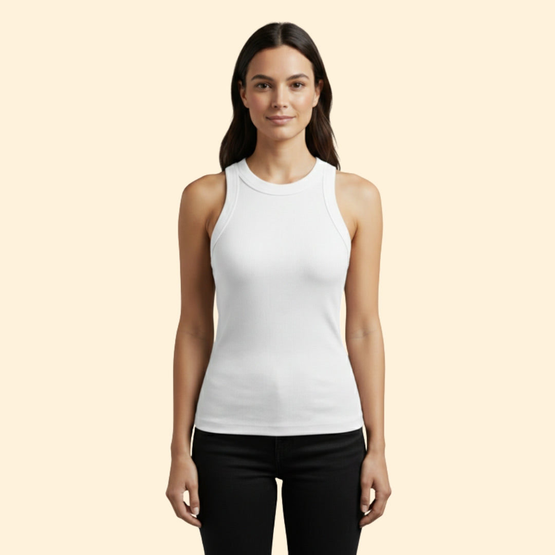 Women's Fitted Sleeveless Tank