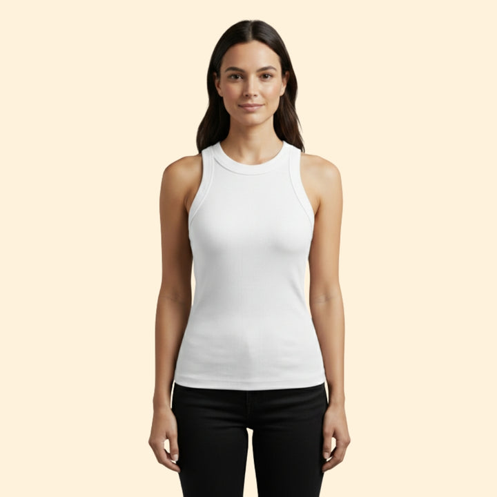 Women's Fitted Sleeveless Tank