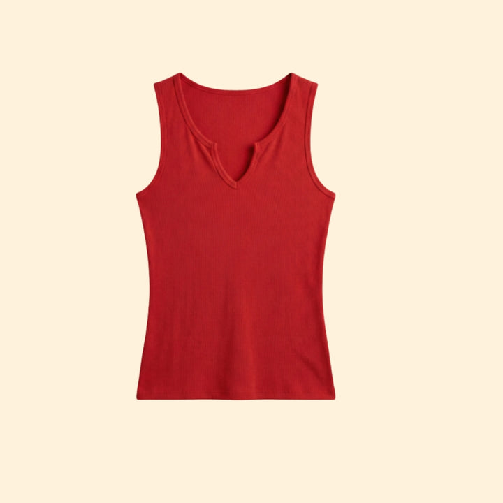 Women's Fitted V-Notch Tank