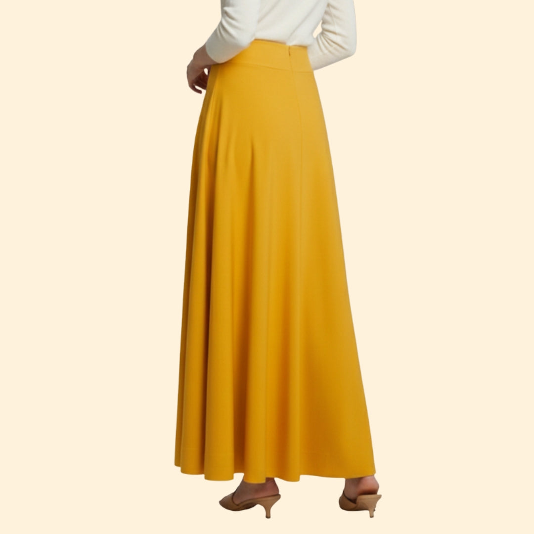 Women's Flared Long Skirt