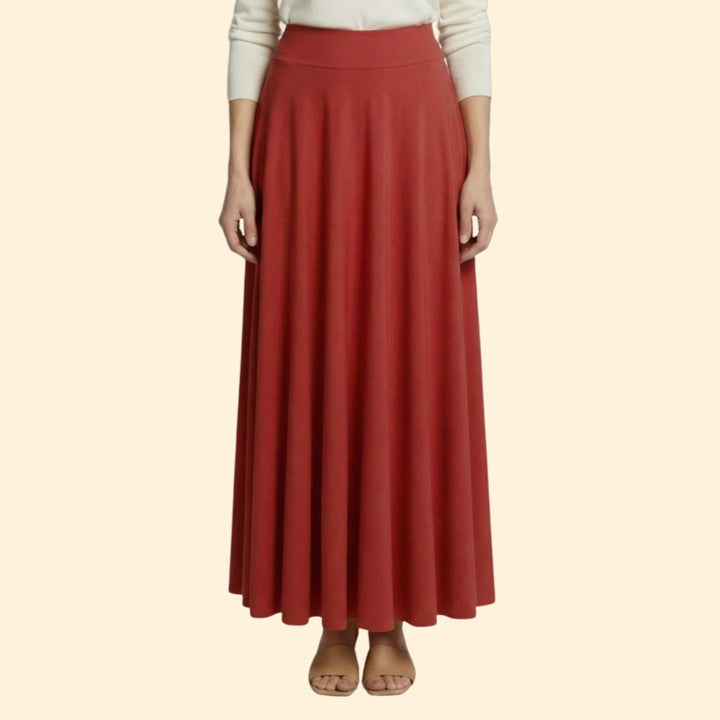 Women's Flared Long Skirt