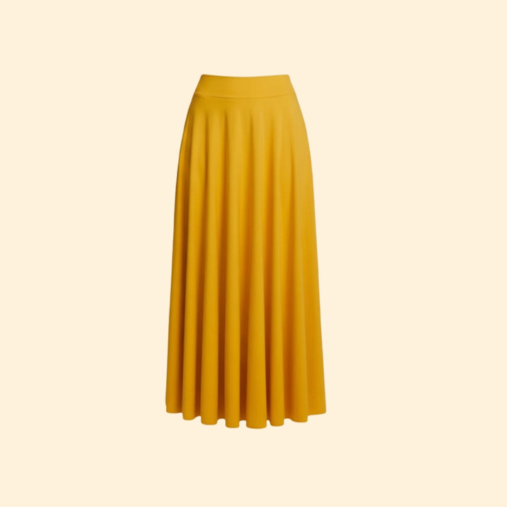 Women's Flared Long Skirt