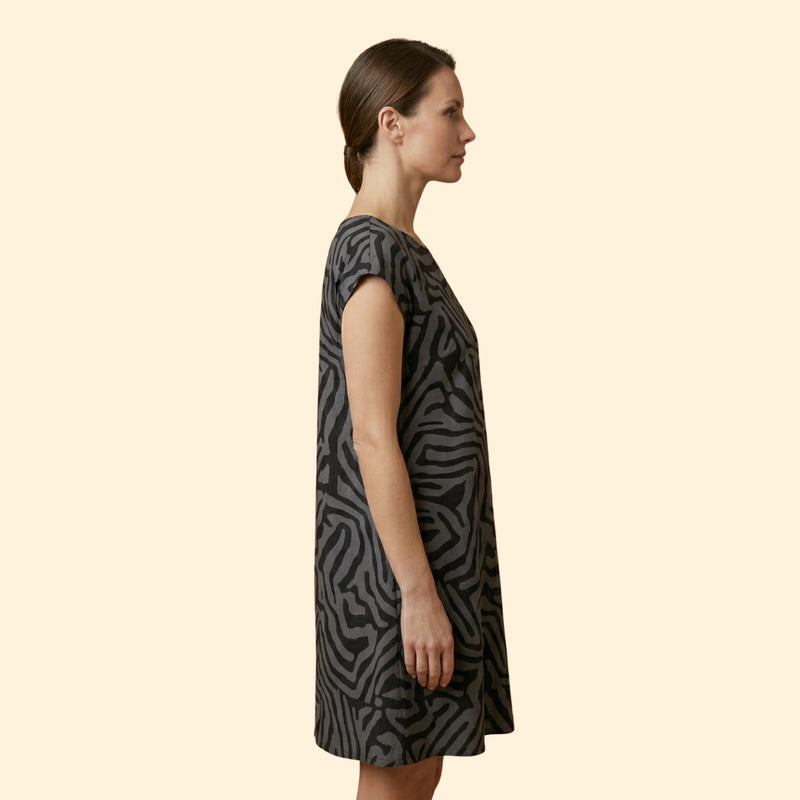 Women's Flared Midi Dress