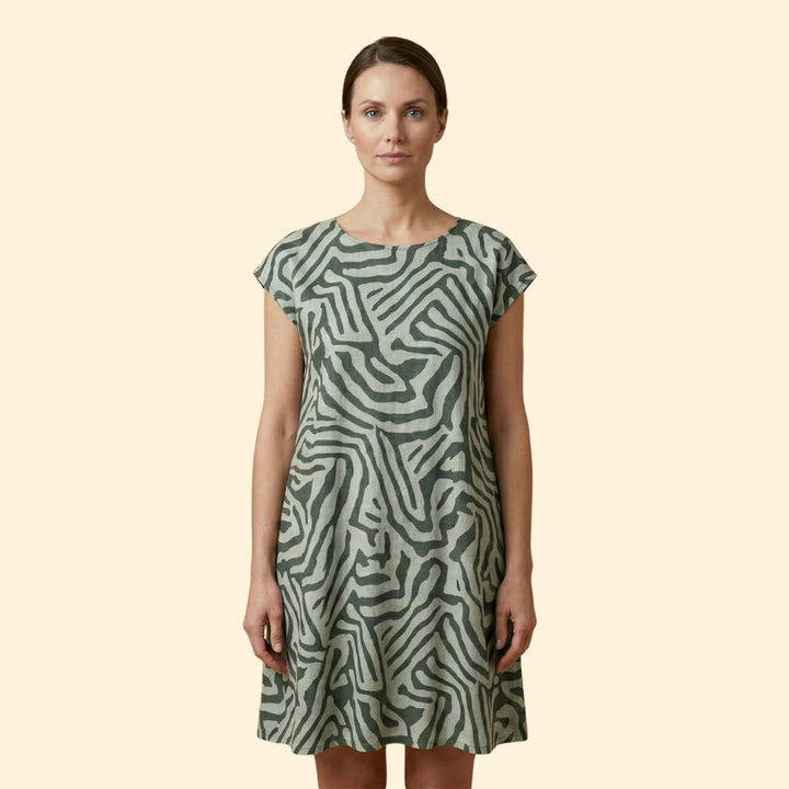 Women's Flared Midi Dress