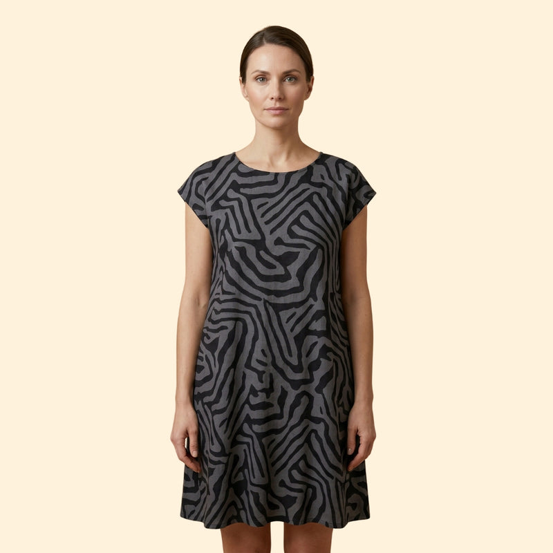 Women's Flared Midi Dress