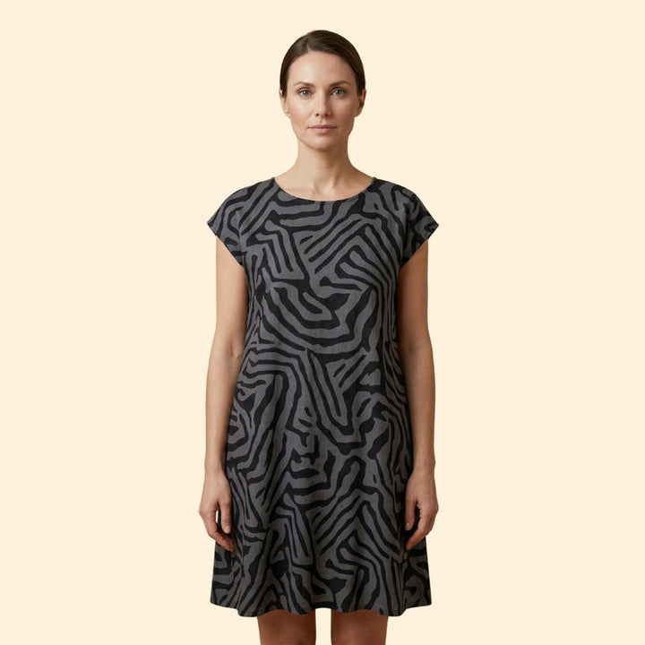 Women's Flared Midi Dress