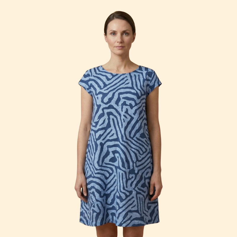 Women's Flared Midi Dress