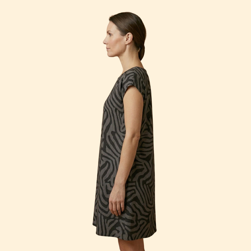 Women's Flared Midi Dress