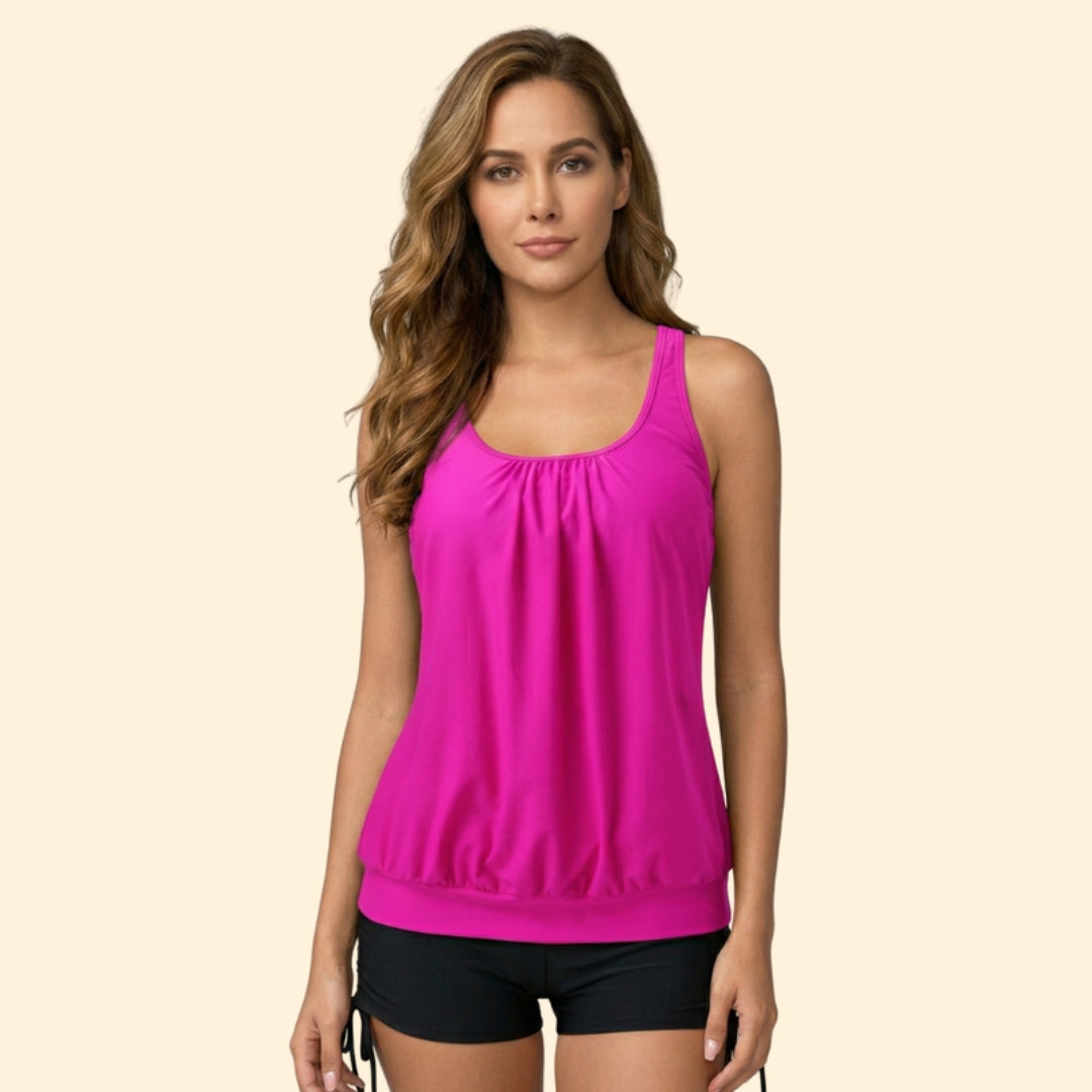 Women's Flattering Tankini Set