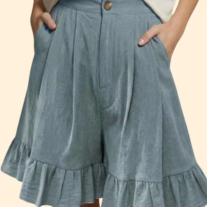 Women's Flirty Ruffle Shorts