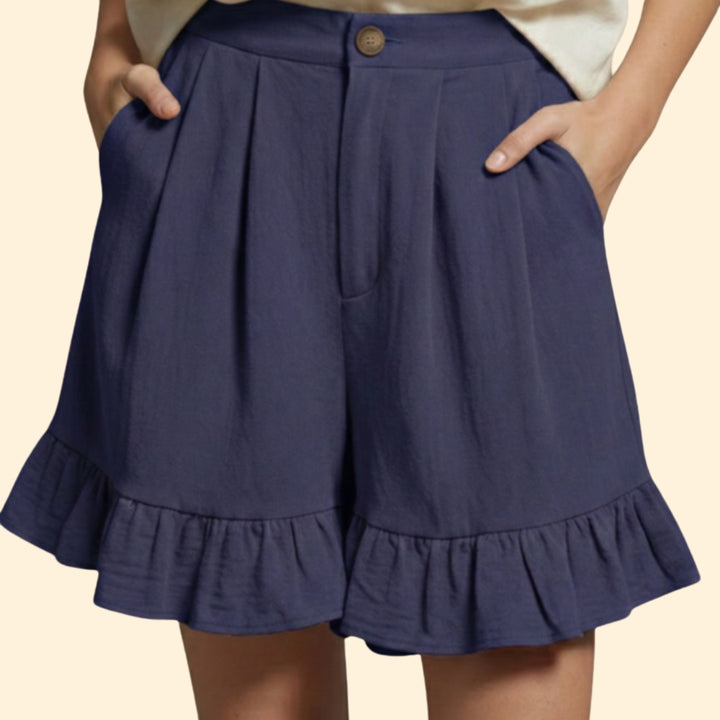 Women's Flirty Ruffle Shorts