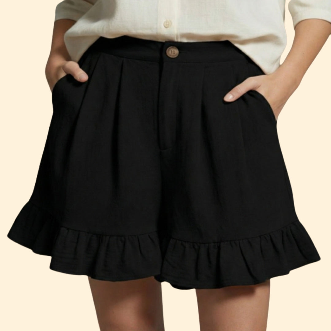 Women's Flirty Ruffle Shorts