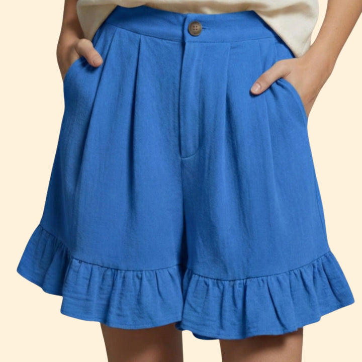 Women's Flirty Ruffle Shorts