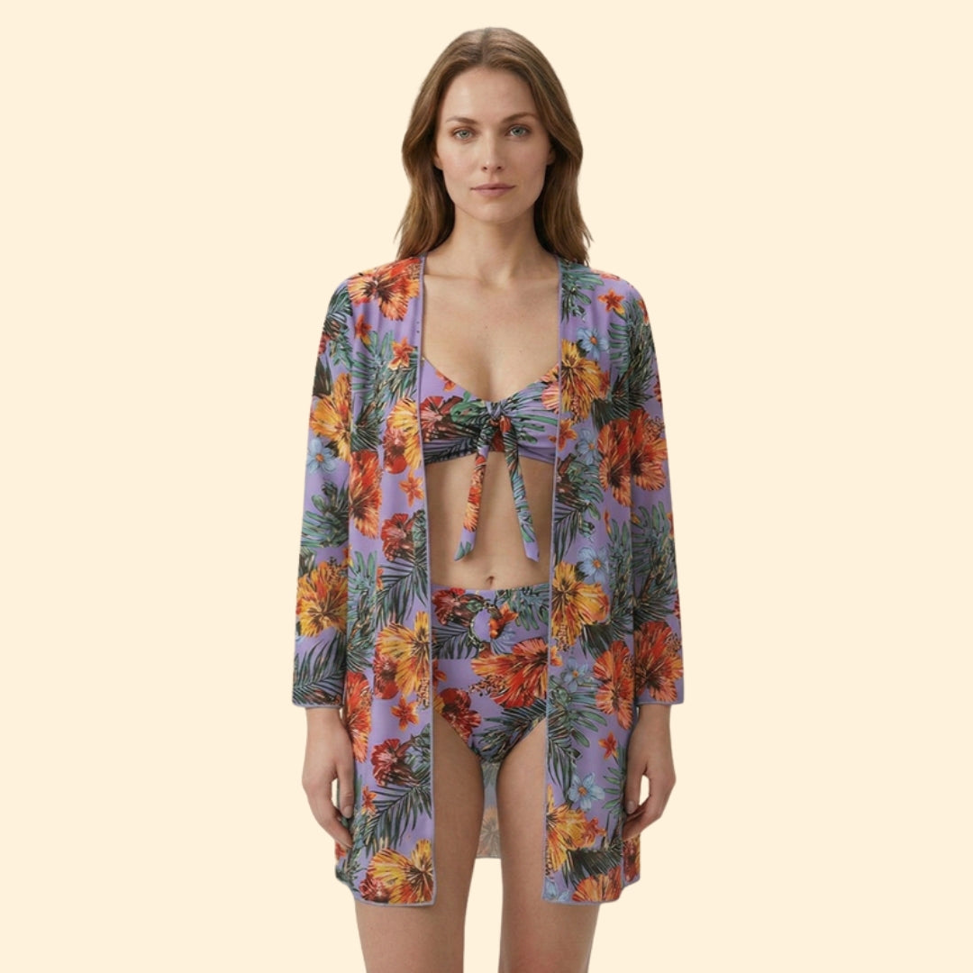 Women's Floral Bikini Set