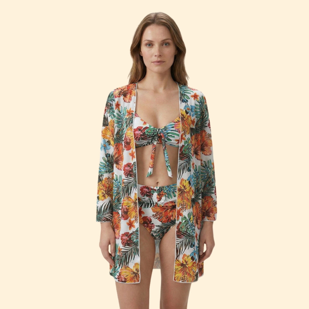 Women's Floral Bikini Set