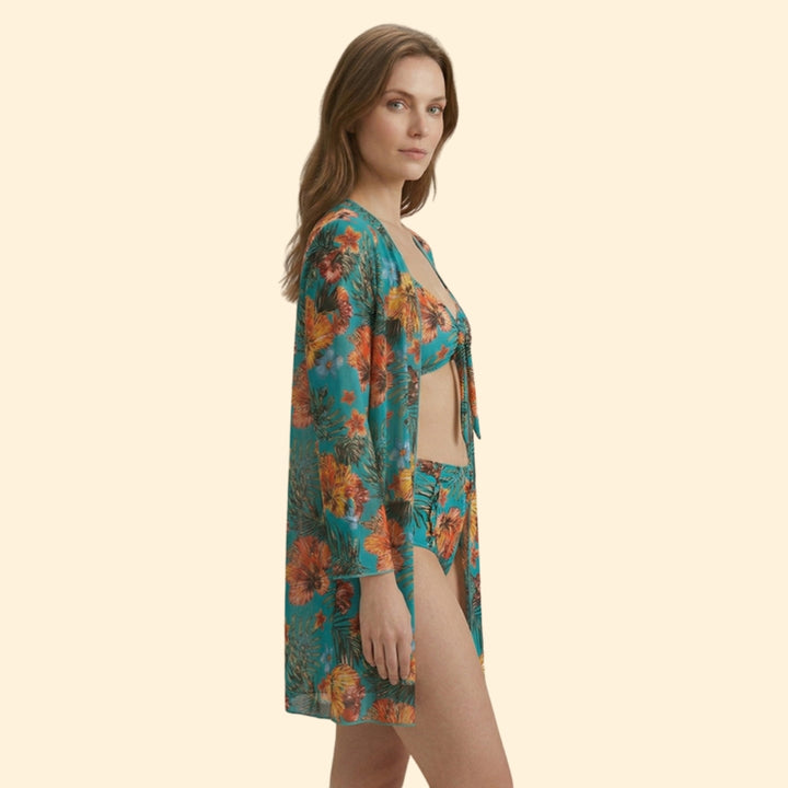Women's Floral Bikini Set