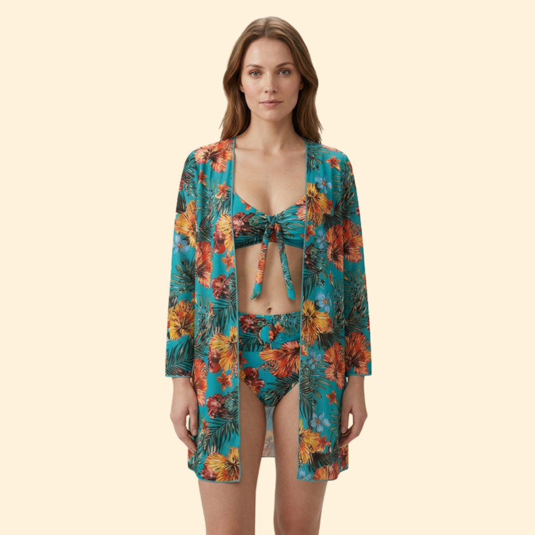 Women's Floral Bikini Set
