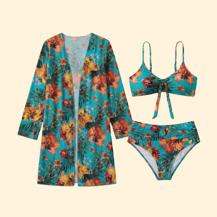 Women's Floral Bikini Set
