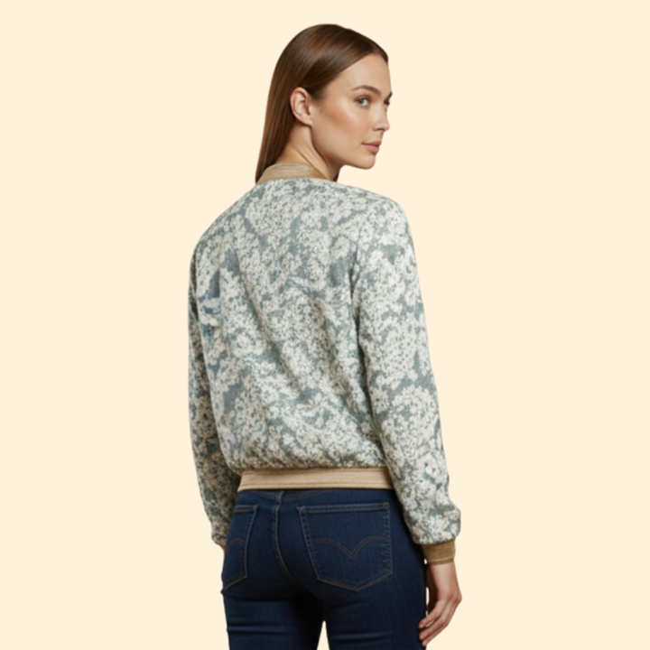 Women’s Floral Bomber Jacket