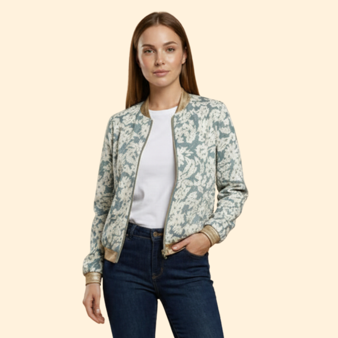 Women’s Floral Bomber Jacket