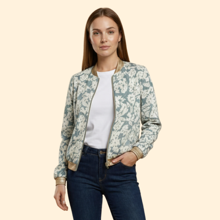 Women’s Floral Bomber Jacket