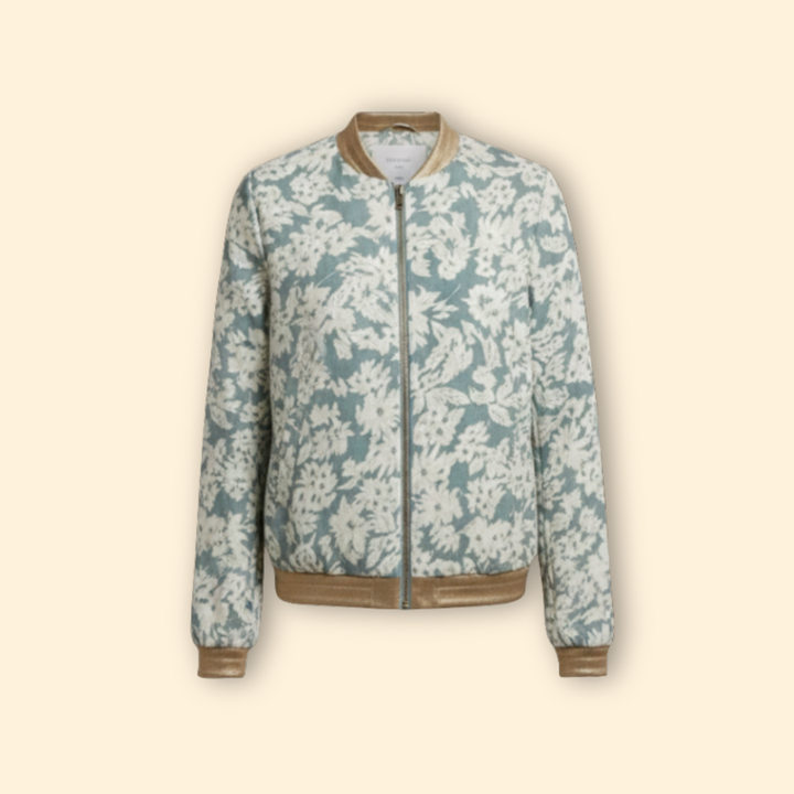 Women’s Floral Bomber Jacket