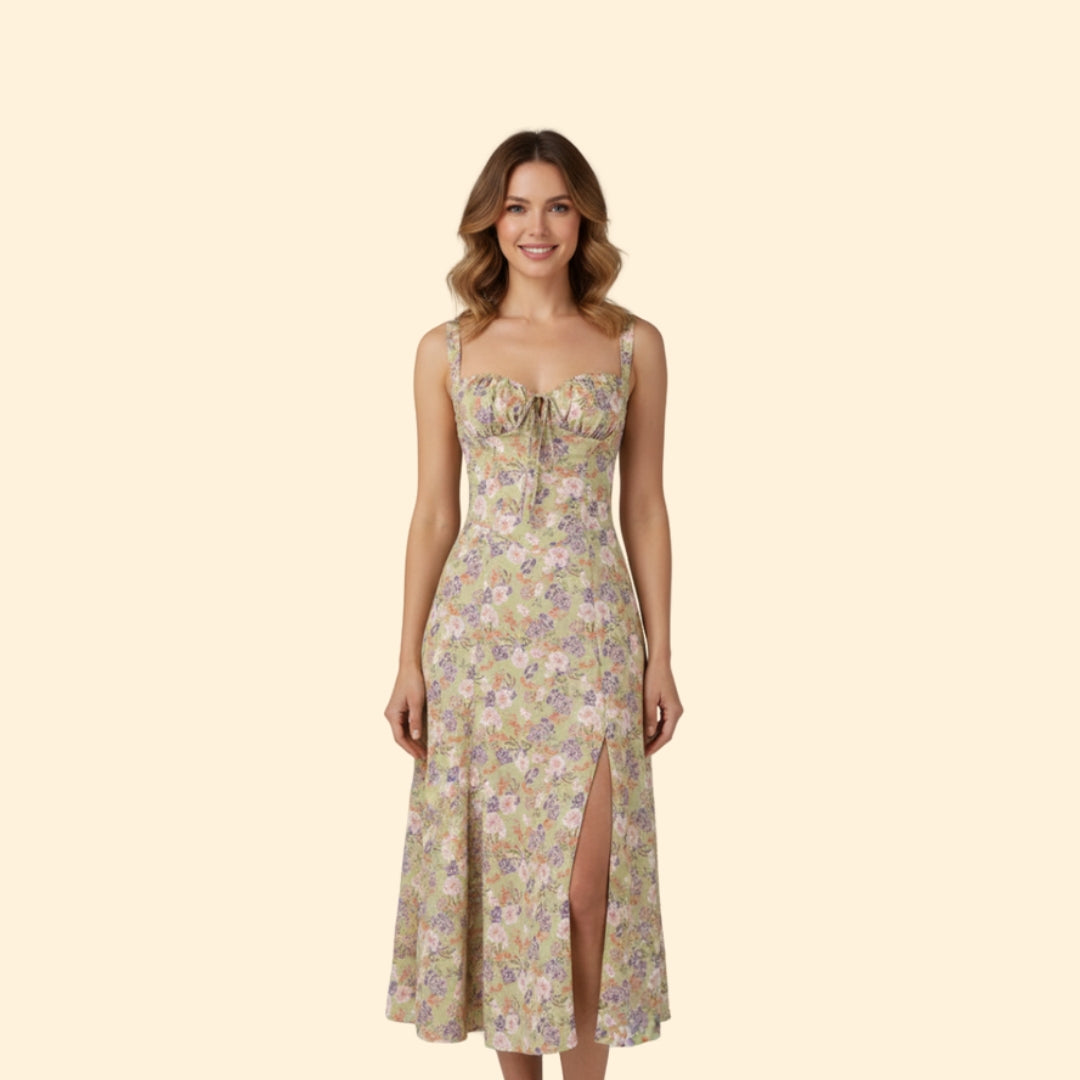 Women's Floral Corset Dress
