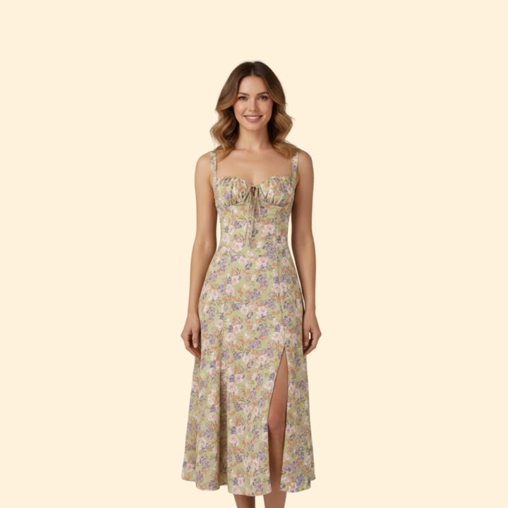 Women's Floral Corset Dress