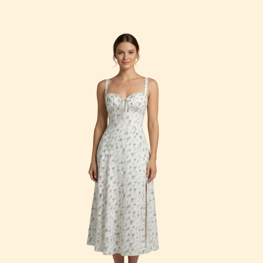 Women's Floral Corset Dress