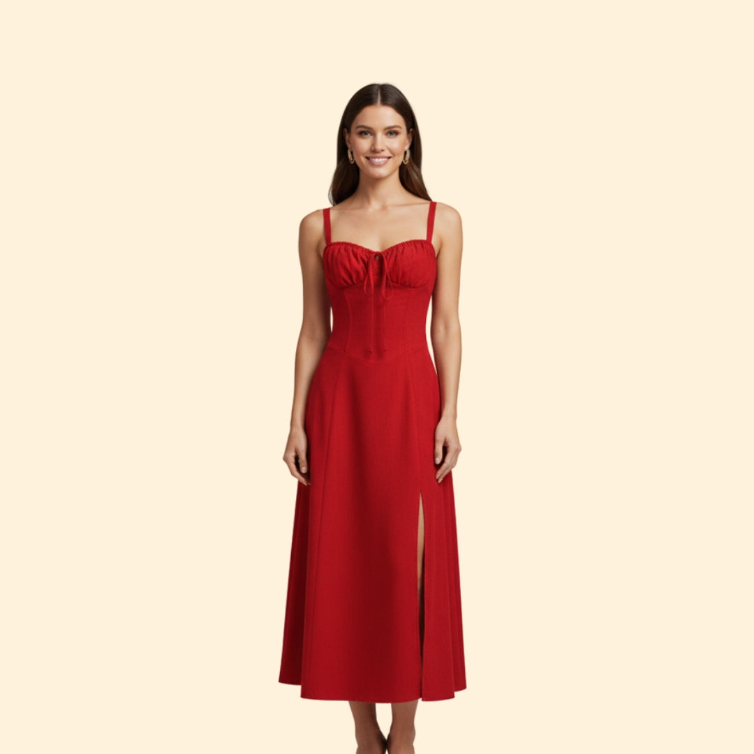 Women's Floral Corset Dress