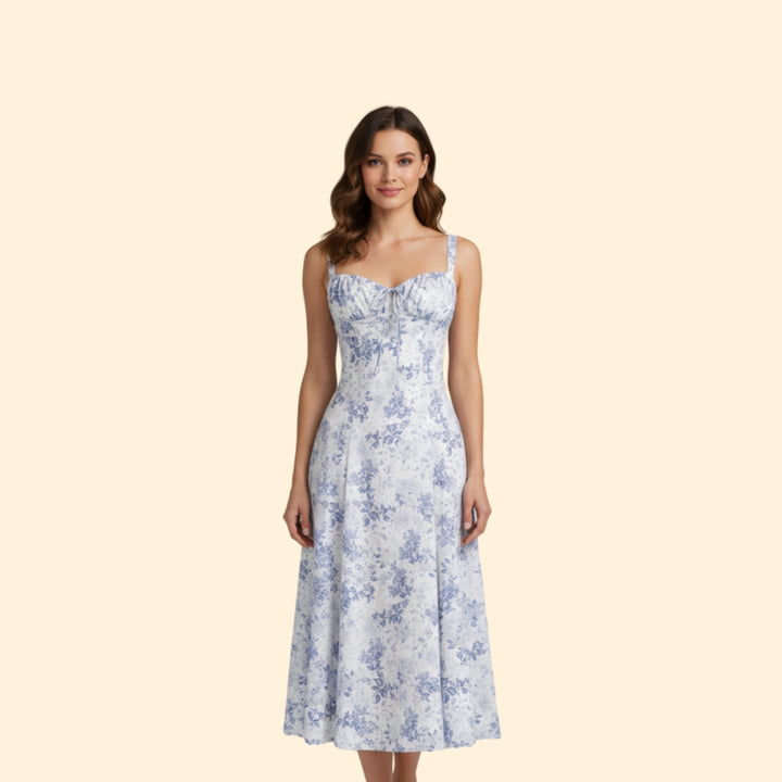 Women's Floral Corset Dress