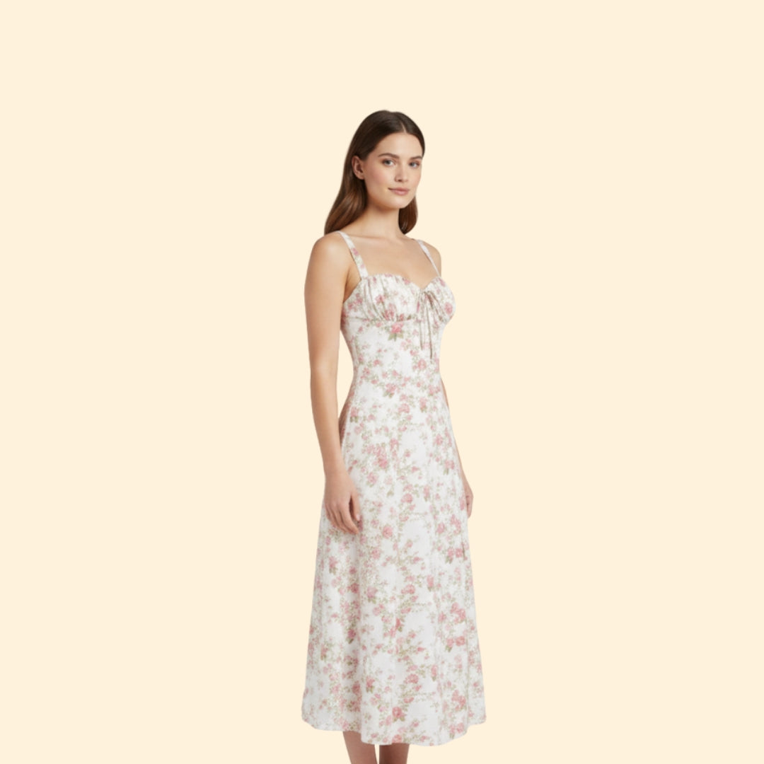 Women's Floral Corset Dress