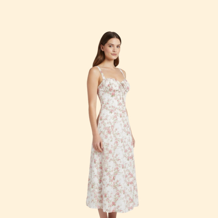 Women's Floral Corset Dress