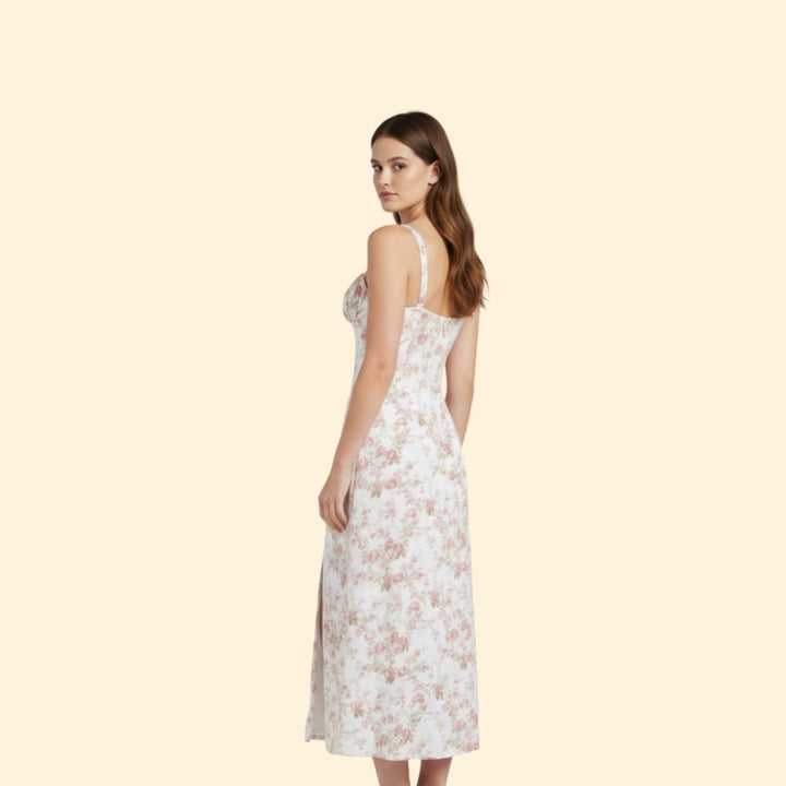 Women's Floral Corset Dress