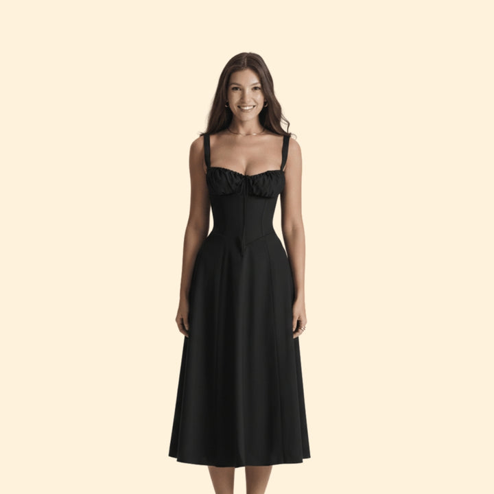 Women's Floral Corset Dress