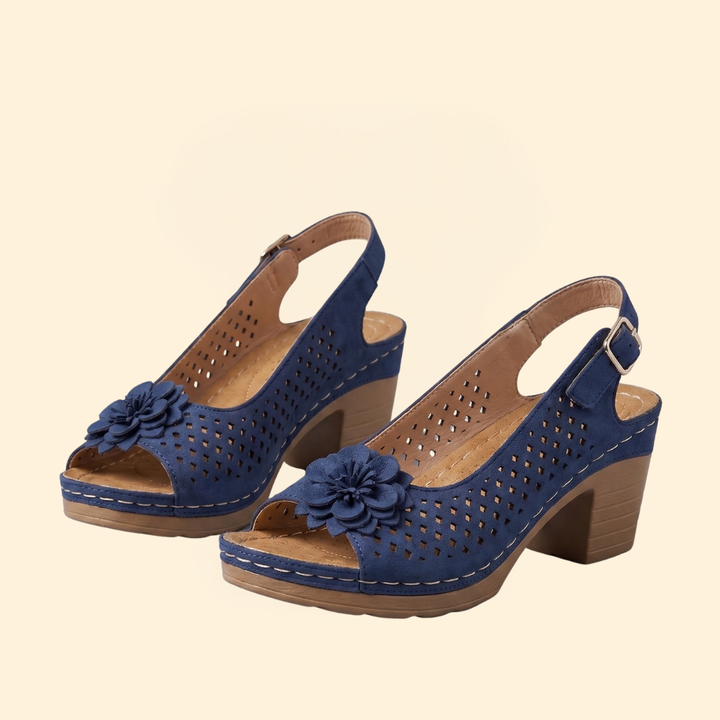 Women’s Floral Cut-Out Sandals