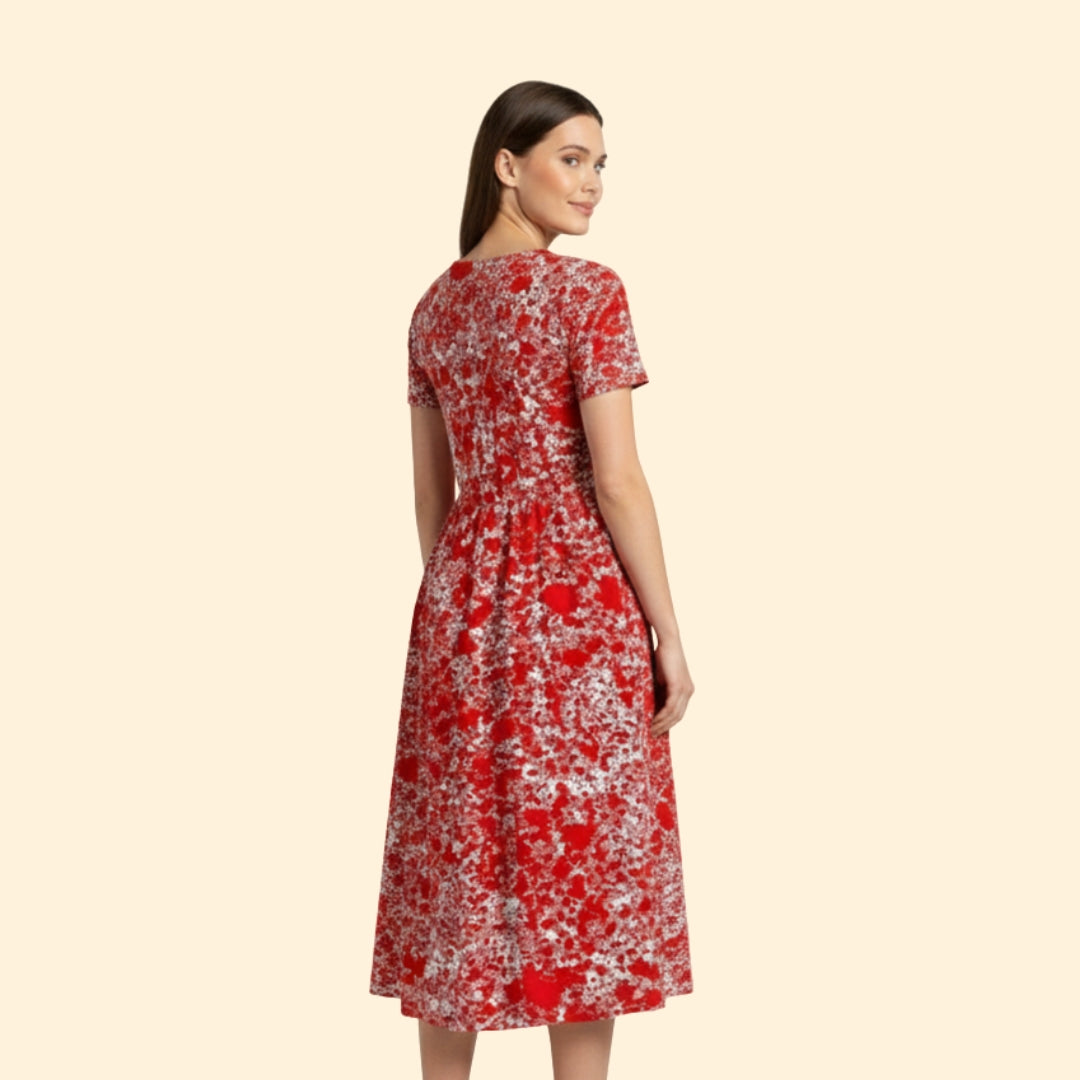 Women's Floral Midi Dress