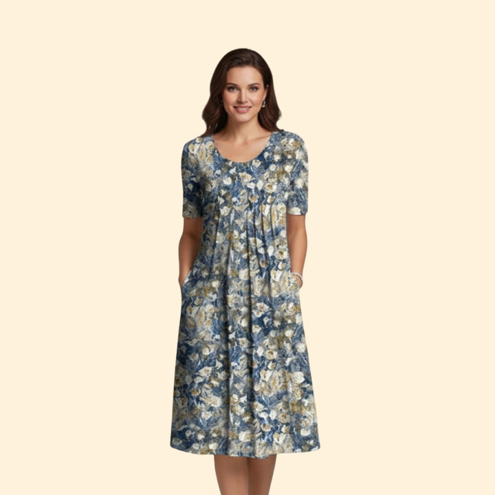 Women's Floral Midi Dress