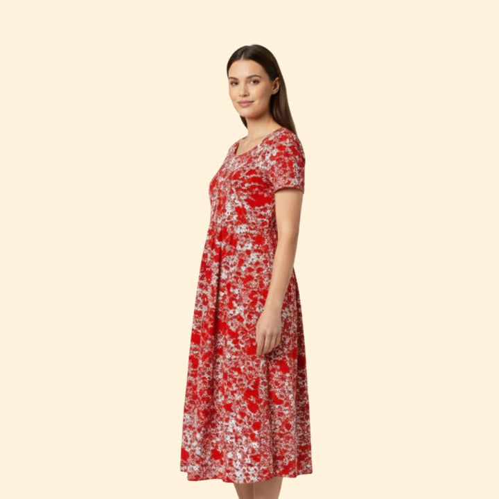 Women's Floral Midi Dress