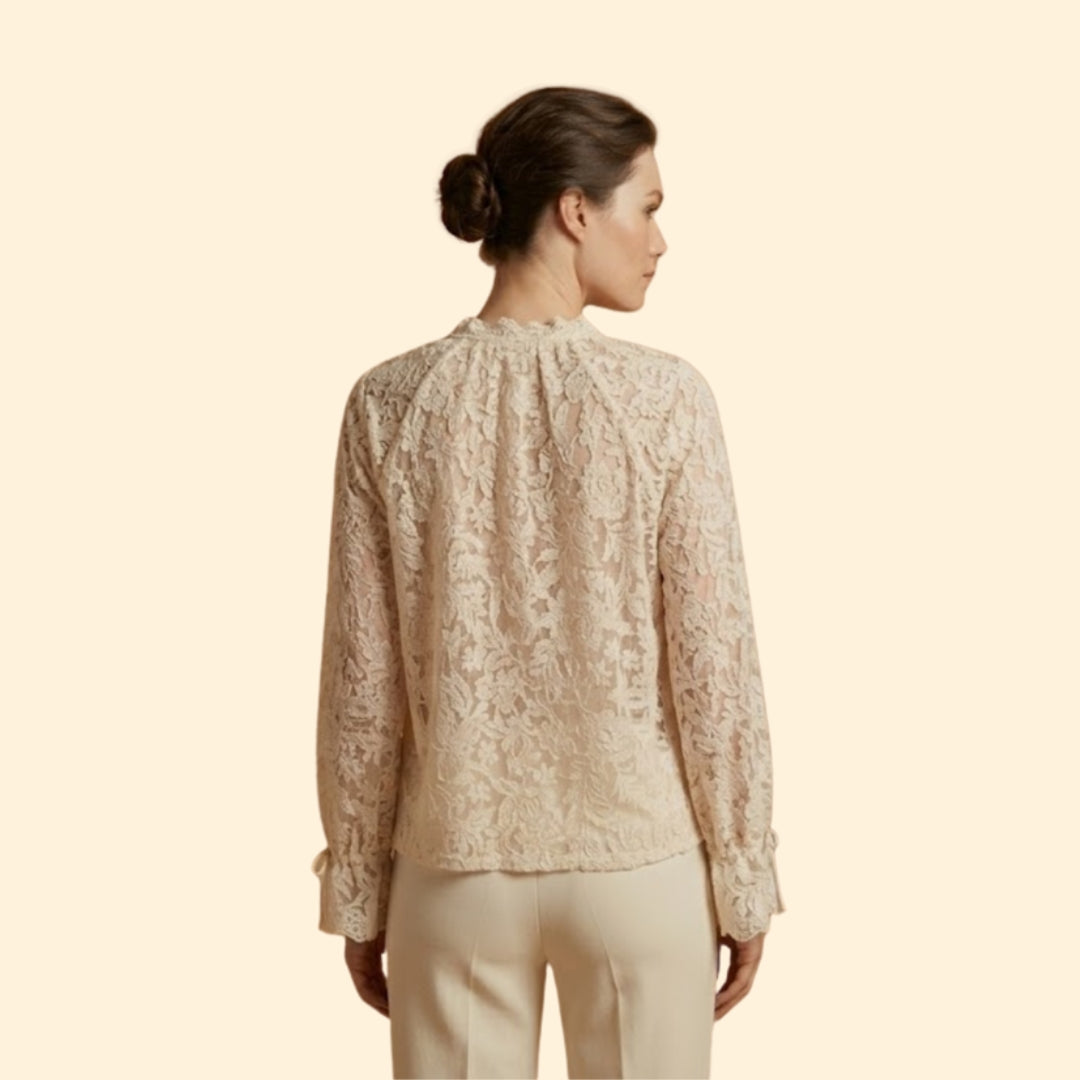 Women's Floral Embroidered Blouse